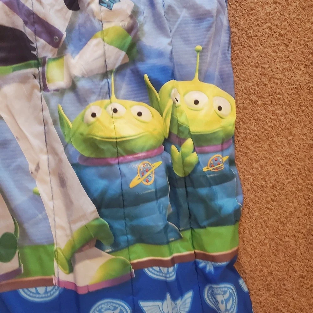 Toy Story 3 No Toy Gets Left Behind Twin Comforter, Dinosaur, Woody, Buzz Slinky